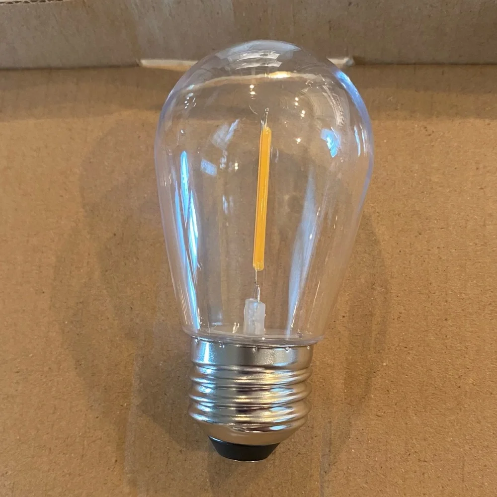 NEW! 24-Pack LED 1W Replacement Light Bulbs Shatterproof Edison Vintage Style